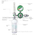 Oxygen Regulator with Humidifier Bottle